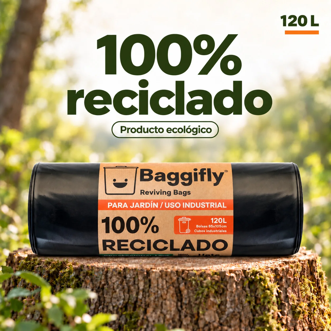 Bosses d'escombraries 120L Baggifly