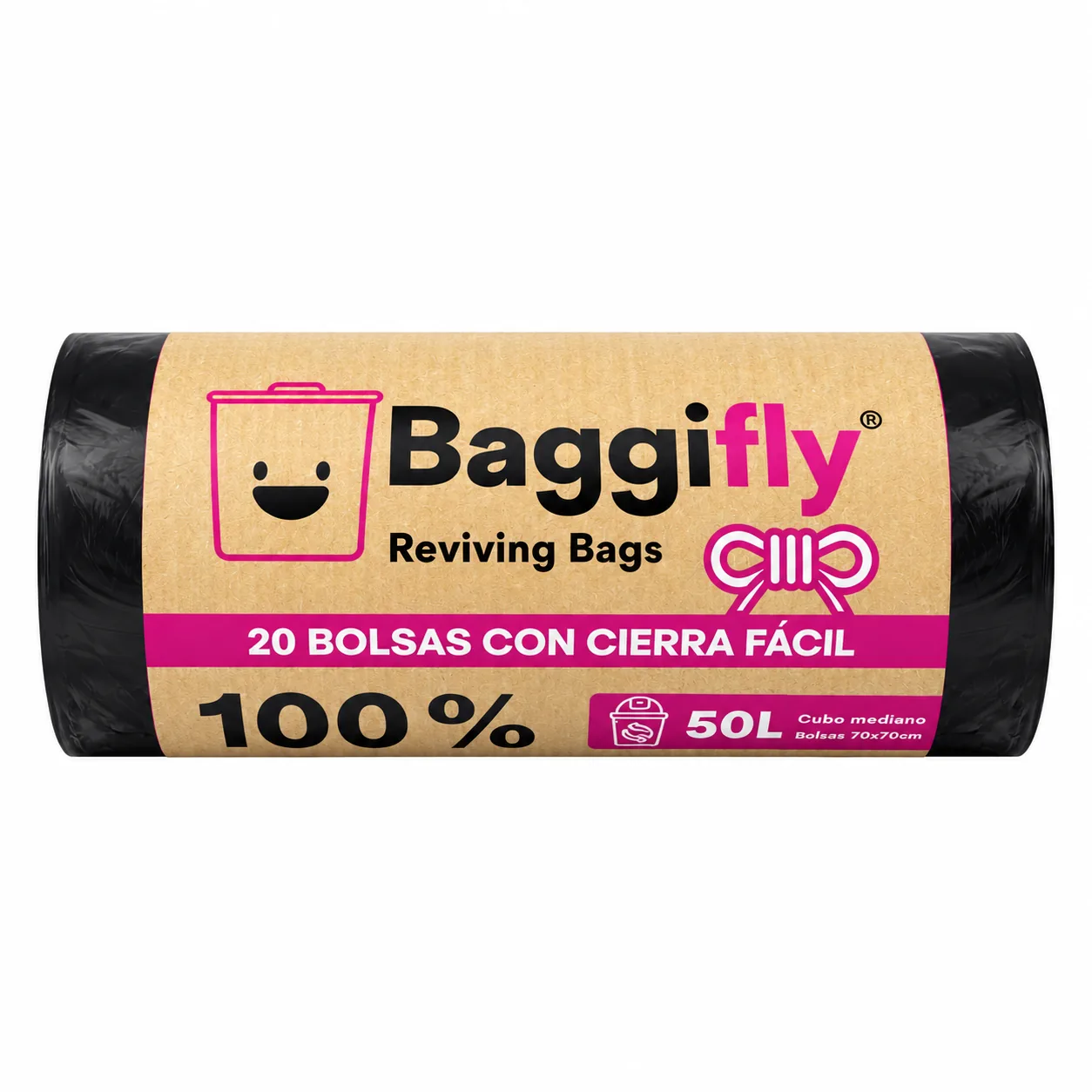 Bosses d'escombraries 50L Baggifly